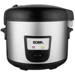 Boma 12 Litre Stainless Stee Rice Cooker Pot With Steamer Pan- Silver