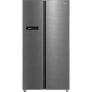 Midea 791L Side by Side Fridge, MDRS791MIC46, (Net 592L,379L Fridge+213L Freezer) Total No Frost, Inverter Compressor, LED Display - Inox