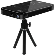 Borrego BP09 Portable Mini Smart Projector with 4K ULTRA HD high Beamer Home Cinema LED Video Projector Built-In Wi-Fi / 1000 lumens