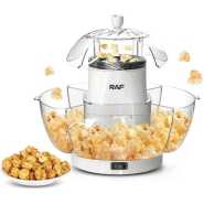 RAF Automatic Quick-Heat Electric Popcorn Maker Healthy Hot Air Circulation Oil Free Corn Popper Maker