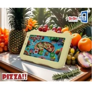 BEBE TAB Pizza Tablet 7 Inch HD 6GB RAM 256GB ROM WI-FI QUAD CODE Learning Android 13 5G Sim 3000MAH Front 2mp Back 5mp Tablet for Kids- Multicolor