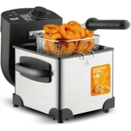 RAF 1.5L Bowl Capacity Basket Electric Fryer Stainless Deep Fryer 2000W Oil Mini One Tank Electric Fryer