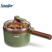 Sonifer 1.2L 2 Gears Stainless Steel Soup Noodle Pot Mini Skillet Single Multifunctional Electric Cooker Brand: Sonifer | Similar products from Sonifer
