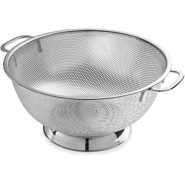Other 28Cm kitchen Round Stainless Steel Rice,Vegetable Washing Colander Fine Mesh Strainer Drainer Basket With Handles