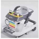Baby Learning To Walk 3 In 1 Multiple Function Toddler Activity Kids Push Walker Toys Adjustable Baby Walker Sit-To-Stand Learning Walker Kids With Music Light Activity Anti-rollover Musical Baby Walker With Wheels