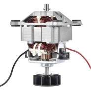 2L Food Processor Motor With Copper Coil Blender Motor For Mixer Food Machine Motor Replacement- Silver