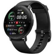 mibro Lite Xpaw004 Smart Watch 1.3-Inch Amoled Display With 2.5D Tempered Glass, Blood Oxygen & Heart Rate Monitoring Multi-language Smart Watch Global Version-Bluetooth, USB -Black