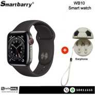 Smartbarry WB-10 Smart Watch With Football Commemoration Design Game Wireless With TWS Earphone -Multicolor