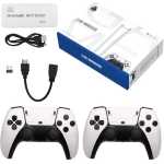 Wireless Retro Gaming Console Game Stick Video Game Console for TV Built-in 10000 Classic Games 8 Bit Mini Retro Controller HDMI Output Dual Player-4K Ultra HD Game Stick with 24,000+ Classic Games,2.4G Wireless Controllers for 2 Players
