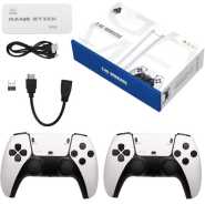 Wireless Retro Gaming Console Game Stick Video Game Console for TV Built-in 10000 Classic Games 8 Bit Mini Retro Controller HDMI Output Dual Player-4K Ultra HD Game Stick with 24,000+ Classic Games,2.4G Wireless Controllers for 2 Players