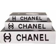 3 Pieces Faux Books for Decoration - Modern Fashion Decorative Books Set for Hardcover Home Decor Art Stacks Display for Office Bar Coffee Table Rustic Farmhouse Bookshelf Safe Box