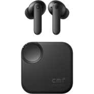CMF Buds 2 Wireless Earbuds, Bluetooth Headphones with 48dB Hybrid ANC, Ultra Bass Technology Active Noise Cancellation Earphones, 55 Hours Playtime, 6HD Mics, ChatGPT Integration Dark Grey