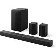LG New Launch Sound Bar S65TR, 600W, 5.1 Channel, Dolby Digital & DTS Digital Surround, AI Sound Pro, Wow Interface, Wireless Subwoofer & New Wireless Rear Speaker