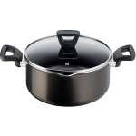 TEFAL XL Intense 26 cm Stewpot With Lid, Titanium Cookware, Diffuser Base-C3847183