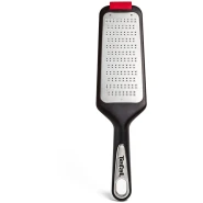 TEFAL Ingenio Grater, Black, Red, Stainless Steel Kitchen Gadgets, Hanging Hole, K2070714