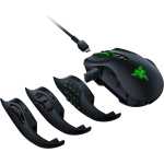 Razer Naga Pro Wireless Gaming Mouse: Interchangeable Side Plate w/ 2, 6, 12 Button Configurations - Focus+ 20K DPI Optical Sensor - Fastest Gaming Mouse Switch - Chroma RGB Lighting