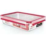 TEFAL 3L Rectangular Master Seal Glass Food Container, Clear, Food Storage, Stackable, Airtight, Oven & Freezer Safe, N1041210