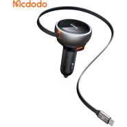 Mcdodo 485 FreeGo 80W PD Car Charger Retractable Cable 80cm 80W PD3.0 PPS QC4+ AFC SCP Fast Charger in Car with USB-C Cable