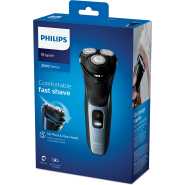 Philips Series 3000 Wet & Dry Electric Shaver With Skin Protect Technology