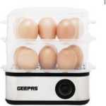 Geepas GEB63019 Multi-Function 16pcs Egg Cooker and Steamer