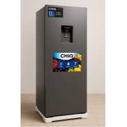 CHIQ 230 Liters Refrigerator Single Door Defrost Silver - 3 Years Warranty