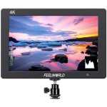 FEELWORLD T7 PLUS 7 Inch IPS 4K HDMI Camera Field Monitor with Waveform Video Assist Full HD 1920x1200 Solid Aluminum Housing 3D LUT DSLR Monitor with Peaking Focus Colors Aluminum Housing