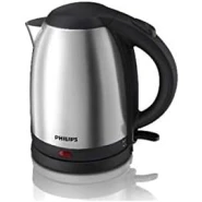 Philips 1.5 Litre Electric Kettle HD9306, 1800W Stainless Steel With Cord Winder, One-touch Spring Lid
