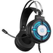 HP H120 USB 2 Pin Gaming Headset with Mic Control (Black)