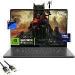 ASUS ROG Zephyrus G16 Gaming Laptop, 16" OLED 240Hz Display, Core Ultra 9 185H (Up to 5.1GHz), GeForce RTX 4070, 16GB DDR5, 2TB PCle 4.0, WiFi 6E, Backlit KB, TB 4, HDMI, PDG HDMI Cable, Win 11 Pro