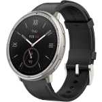 Amazfit Active 2 Premium Smart Watch Fitness Tracker (Round) for Android & iPhone, 10 Day Battery, Water Resistant, GPS Maps, Heart & Sleep Monitor, HYROX Mode, Sapphire Glass, Leather + Sport Strap