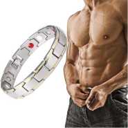 Lymph Drainage Magnetic Body Shaping Bracelets for Men Women Stainless Steel Ultra Strength Magnets Power Balance Energy Stones Health Therapy Fit Plus Bracelet Jewelry Gift with Adjustment Tool For Pain Relief for Arthritis and Carpal Tunnel