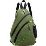 Waterproof Travel Backpack Shoulder Bag Sling Bag for Men Women, Multi-functional Casual Adjustable Crossbody Bag Hiking Travel Daypack Chest Bag