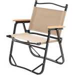 Camping Folding Chair Lightweight Outdoor Furniture Holds 500 Lbs High Back Armchair Durable Portable for Park, Concert, Garden, Beach Fishing Stool Outdoor Camping Picnic Portable Aluminum Chair