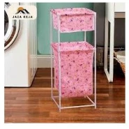 Laundry Hamper Cloth Storage Baskets with Compartments Laundry Basket For Home, Clothing Storage Box, Cartoon Toys, Dirty Barrel Storage, Laundry room for Bathroom, Balcony, Living Room, Bedroom