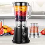 Midea 1.5L Table Blender BL1197A, 600W, 2 Speeds + Pulse Function -Black