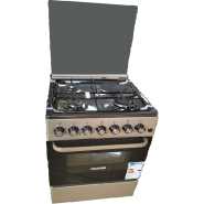 Duratek Cooker 50x50cm 3-Gas + 1-Electric Plate DTC5031STK, Electric Oven & Grill