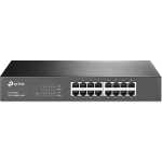 TP-Link TL-SG1016D Switch 16 Port Gigabit, 10/100/1000 Mbps Network Switch,‎‎ 802.1p/DSCP QoS Ethernet Splitter Extender, Loop Prevention Isolation Mode, Desktop/Rack Mount, Metal Case IEEE 802.3x