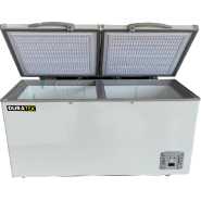 Duratek 568L Chest Freezer I DTCHJJCF568WH2D Double Door White