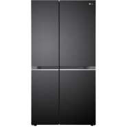 LG 674-Litres Fridge GC-B257KQJW | Side by Side Refrigerator | Smart Inverter Compressor | Multi Air Flow | Smart Diagnosis™ - Inox