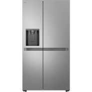 LG 641L Side by Side Fridge GC-L257KLKW, Linear Cooling, Smart Inverter Compressor, Water Fiter, Ice & Water Dispenser