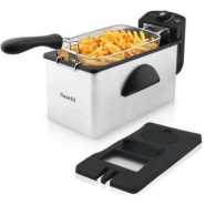 Saachi Deep Fryer 3ltrs - Silver, (2YRS WRNTY)