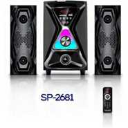 Saachi 2.1 Channel Home Audio System / Sub Woofer / Multimedia speaker - Black. (2YRS WRNTY)