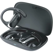 Porodo Soundtec Air Beat Open-Ear Design Wireless Earbuds, Noise Reduction, 5 Hours Playtime, IPX4 Sweat & Water Resistance, Smart Touch Control & 13mm Powerful Driver, Immersive Audio (Black)