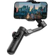 GREEN LION New York Gimbal with Smart Face Tracking / Focus & Zoom Control | Smart Face Tracking | Built-In Fill Light | OLED Display | Ultra-Light Stabilizer- Black