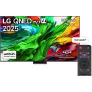 LG 100 Inch 4K QNED MiniLED Smart TV, 100" Display, 120Hz Native (VRR 144Hz), AI Processor 4K Gen2, HGIG Mode, Game Optimizer, AI Sound Pro, HDR 10, Black | 100QNED86A6-AMAG