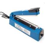 200mm Impulse Heat Sealer Plastic Bag Sealing Machine-Blue
