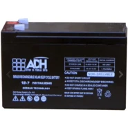 ADH 120AH, 12V/20HR Solar, Fast Charging Sealed Rechargeable Deep Cycle Battery - Black