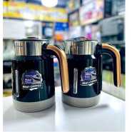 Hoffmans 2.5L Electric Milk Boiling/ Cooking Pacolator/Kettle -Black Cream