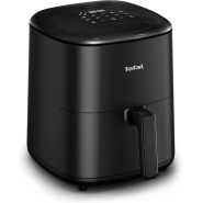 Tefal 5L, 10-in-1, Easy Fry Max Digital Air Fryer, Uses No Oil, Air Fry, Extra Crisp, Roast, Bake, Reheat, Dehydrate, 6 Portions, Non-Stick, Dishwasher Safe Baskets, Black EY245840