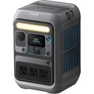 Anker Portable Power Station SOLIX C300, 288Wh LiFePO4 Battery, 300W (600W Surge) Solar Generator, 140W Two-Way Fast Charging, for Outdoor Camping, Traveling, and Emergencies
